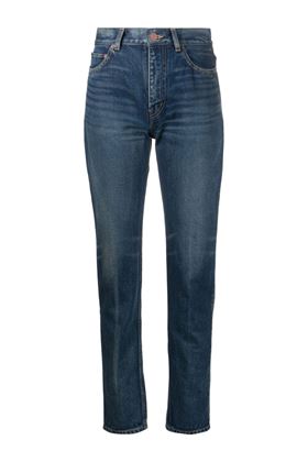 Jeans Cindy a vita media Saint Laurent | 750948Y11CA5021